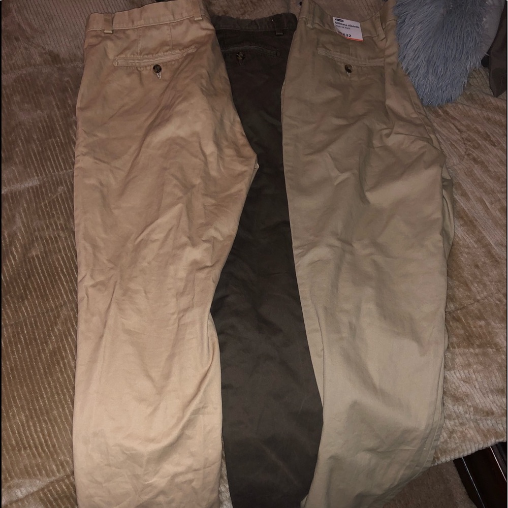 3 pairs of men’s dress pants 36 x 30